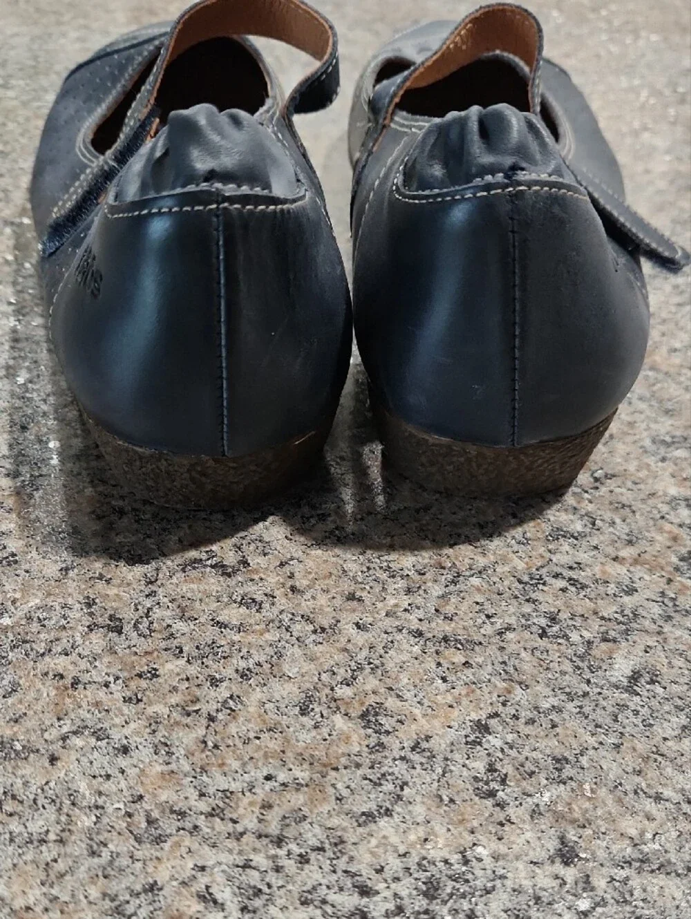 Taos Step It Up Mary Jane Flats Blue Size US 8-8.5  EU 39 Southwestern Comfort
